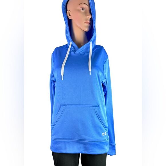 Under Armour Royal Blue Hoodie Sweatshirt - Picture 1 of 5